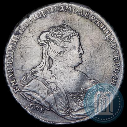 Picture 1 rouble 1738 year СПБ "Petersburg type"