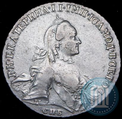 Picture 1 rouble 1763 year СПБ-НК 