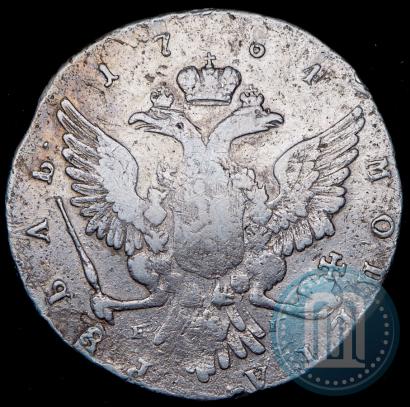 Picture 1 rouble 1764 year ММД-EI 