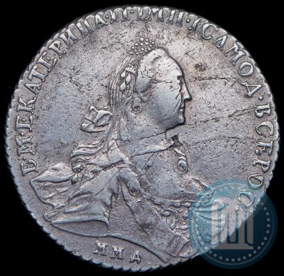 Picture 1 rouble 1768 year ММД-EI 