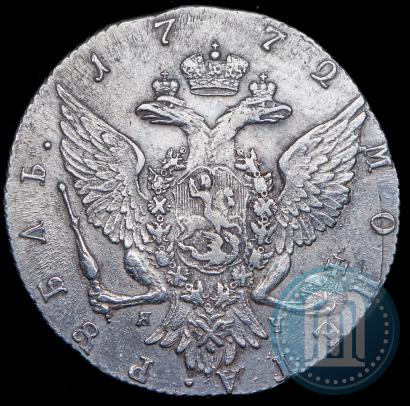 Picture 1 rouble 1772 year СПБ-АШ 