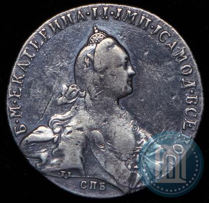 Picture 1 rouble 1772 year СПБ-ЯЧ-Т.I. 