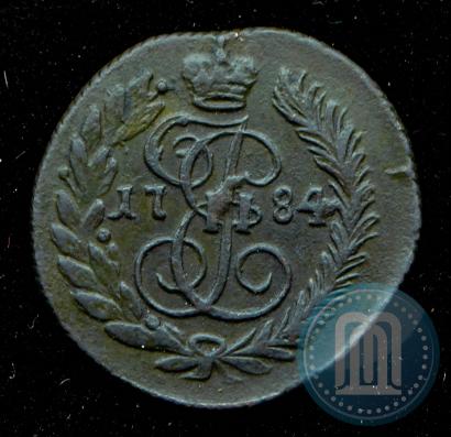 Фото Полушка 1784 года КМ 