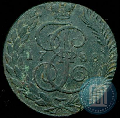 Picture 5 kopecks 1788 year ТМ 