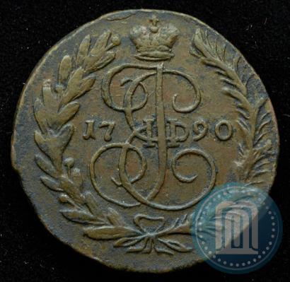 Фото 2 копейки 1790 года ЕМ 
