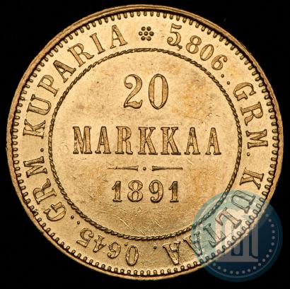 Фото 20 марок 1891 года L 