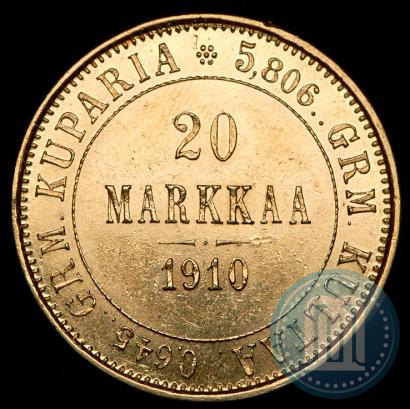 Picture 20 markkaa 1910 year L 