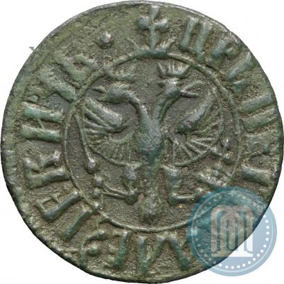 Фото Полушка 1707 года  