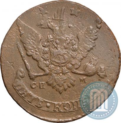Picture 5 kopecks 1766 year СПМ 