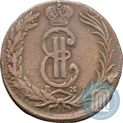 Фото 2 копейки 1770 года КМ 
