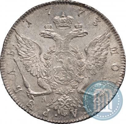 Фото 1 рубль 1773 года СПБ-ЯЧ-Т.И. 