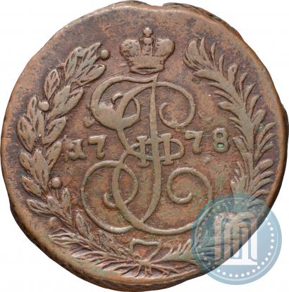 Picture 2 kopecks 1778 year ЕМ 