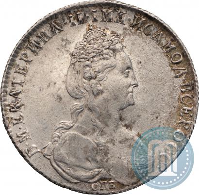Фото 1 рубль 1780 года СПБ-ИЗ 
