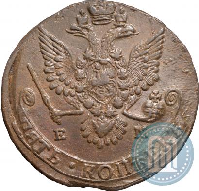Picture 5 kopecks 1780 year ЕМ 