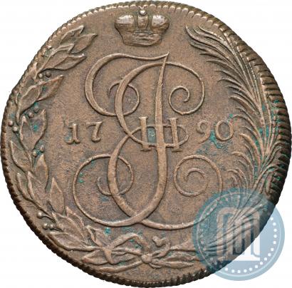 Фото 5 копеек 1790 года КМ 