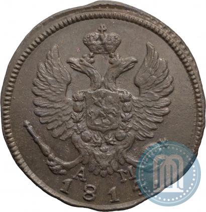 Фото Деньга 1814 года КМ-АМ 