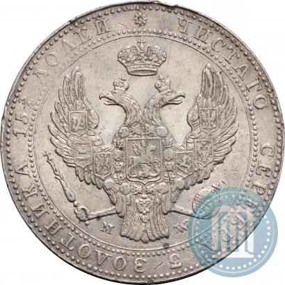 Picture 3/4 roubles - 5 złotych 1840 year MW 