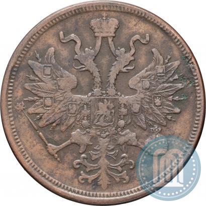 Picture 5 kopecks 1865 year ЕМ 