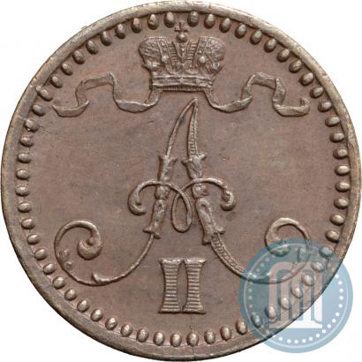 Picture 1 penni 1869 year  