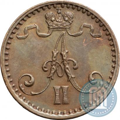 Фото 1 пенни 1871 года  
