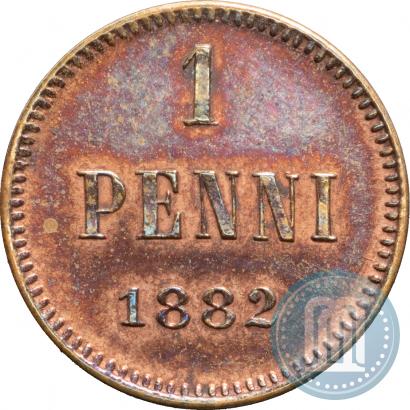 Picture 1 penni 1882 year  