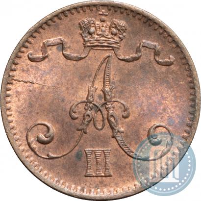 Фото 1 пенни 1883 года  