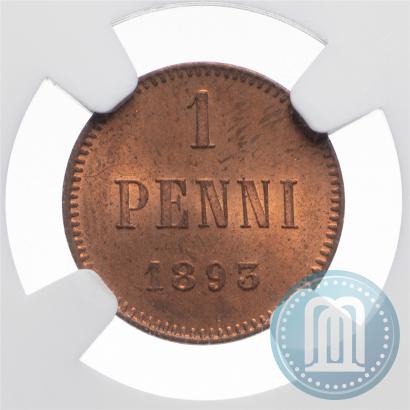 Picture 1 penni 1893 year  