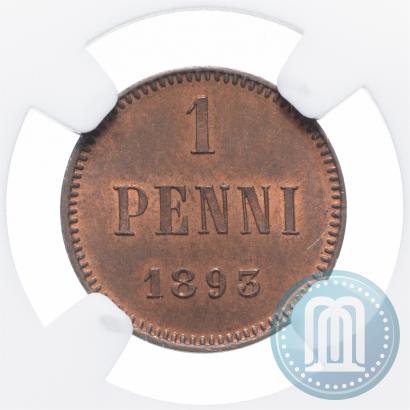 Picture 1 penni 1893 year  