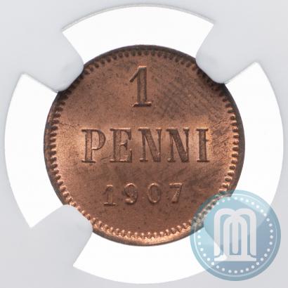 Picture 1 penni 1907 year  