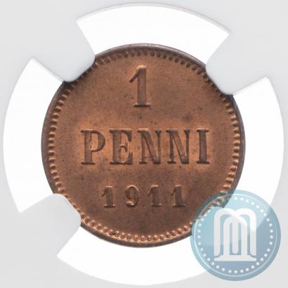Picture 1 penni 1911 year  