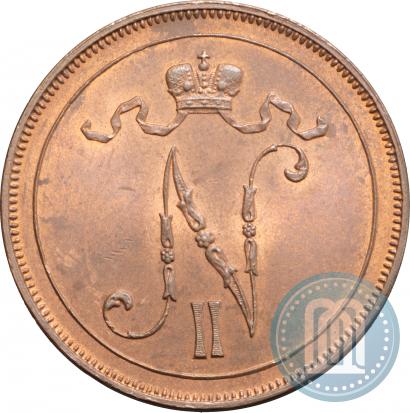 Picture 10 pennia 1912 year  