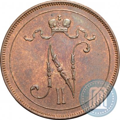 Picture 10 pennia 1914 year  