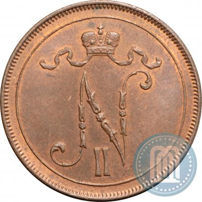 Picture 10 pennia 1917 year  