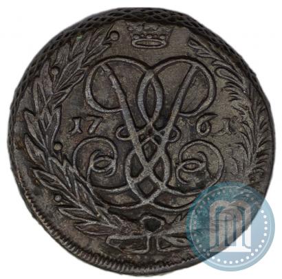 Picture 2 kopecks 1761 year  "Nominal under St. George"