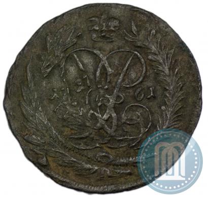 Picture 2 kopecks 1761 year  "Nominal under St. George"