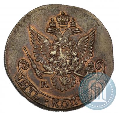 Picture 5 kopecks 1783 year КМ 