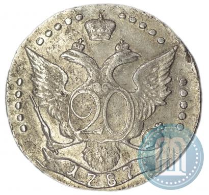 Фото 20 копеек 1787 года СПБ 