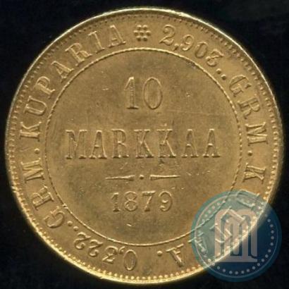 Picture 10 markkaa 1879 year S 
