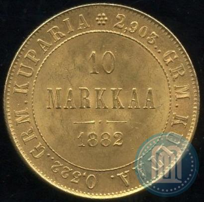 Фото 10 марок 1882 года S 