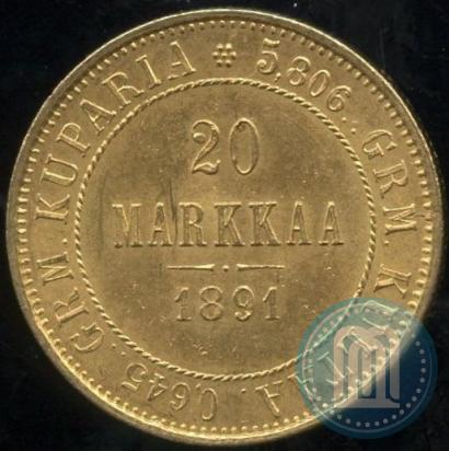 Фото 20 марок 1891 года L 
