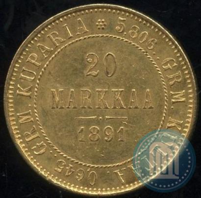 Фото 20 марок 1891 года L 