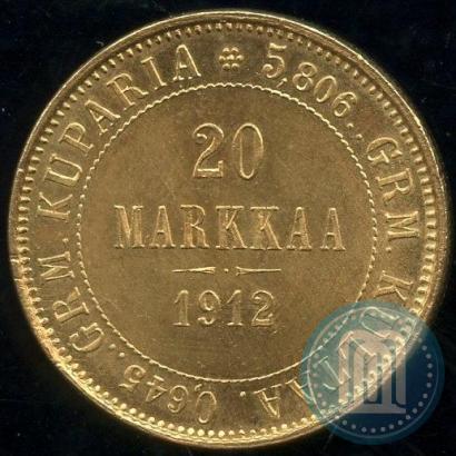 Picture 20 markkaa 1912 year S 