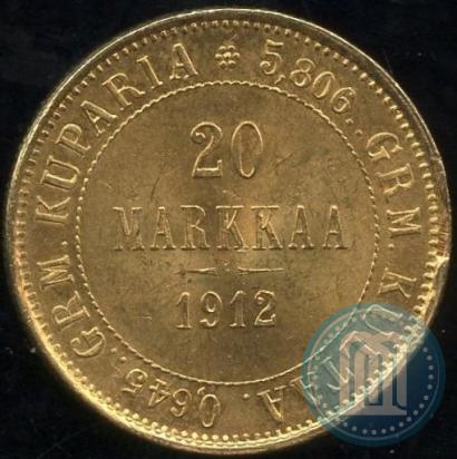 Picture 20 markkaa 1912 year S 