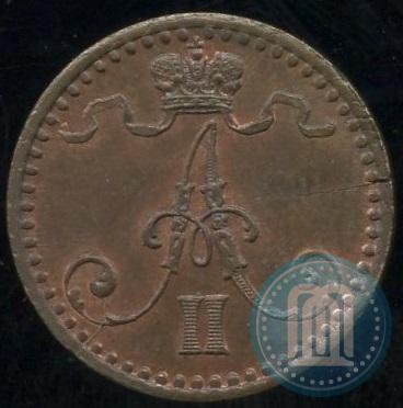 Фото 1 пенни 1870 года  