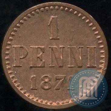 Фото 1 пенни 1871 года  