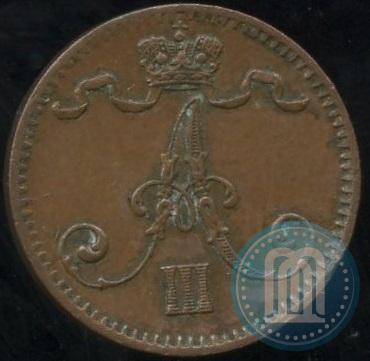 Picture 1 penni 1884 year  