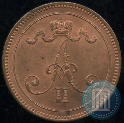 Фото 10 пенни 1867 года  