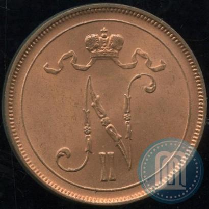 Фото 10 пенни 1913 года  