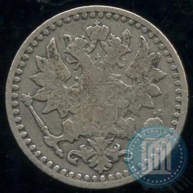Фото 25 пенни 1866 года S 