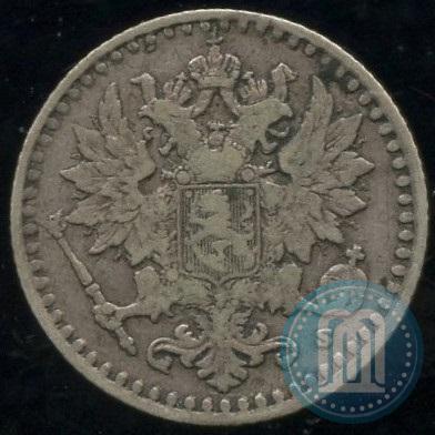 Picture 25 pennia 1866 year S 